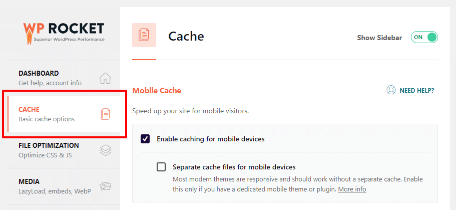 BeBlogy - Cache options