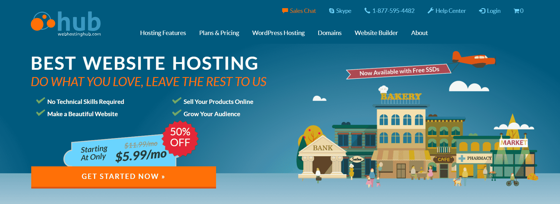 webhostinghub-free domain and hosting platform